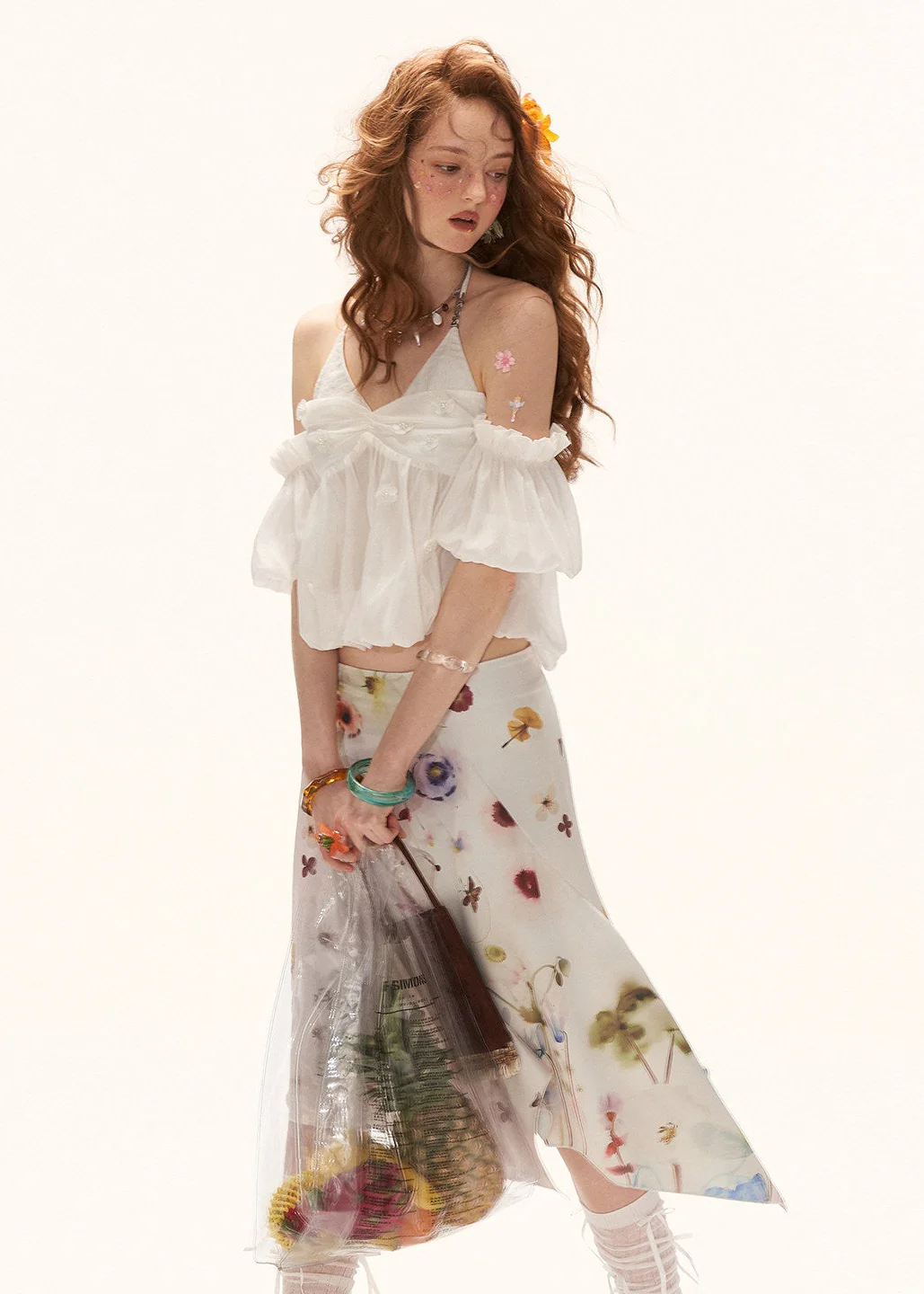 Cloud Puff Layered Camisole Top - Image 3
