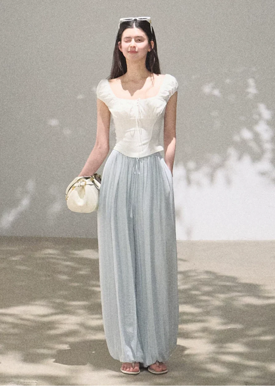 Cloud Silk Wide-Leg Pants - Image 10