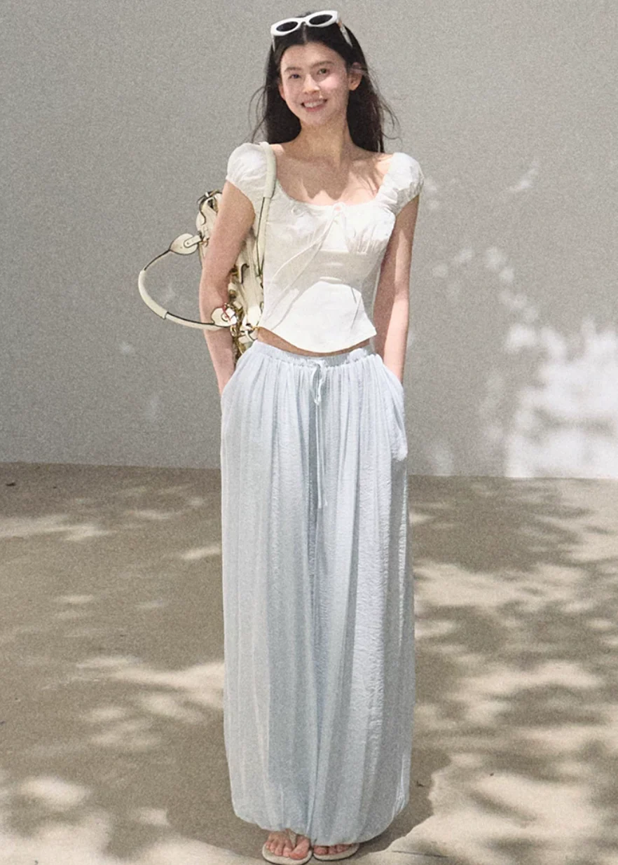 Cloud Silk Wide-Leg Pants - Image 11