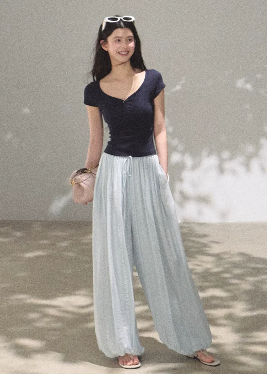 Cloud Silk Wide-Leg Pants - Image 13