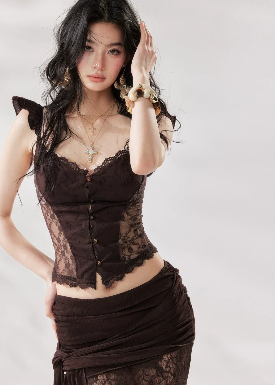 Coco Muse Lace Three-Piece Set - Image 5