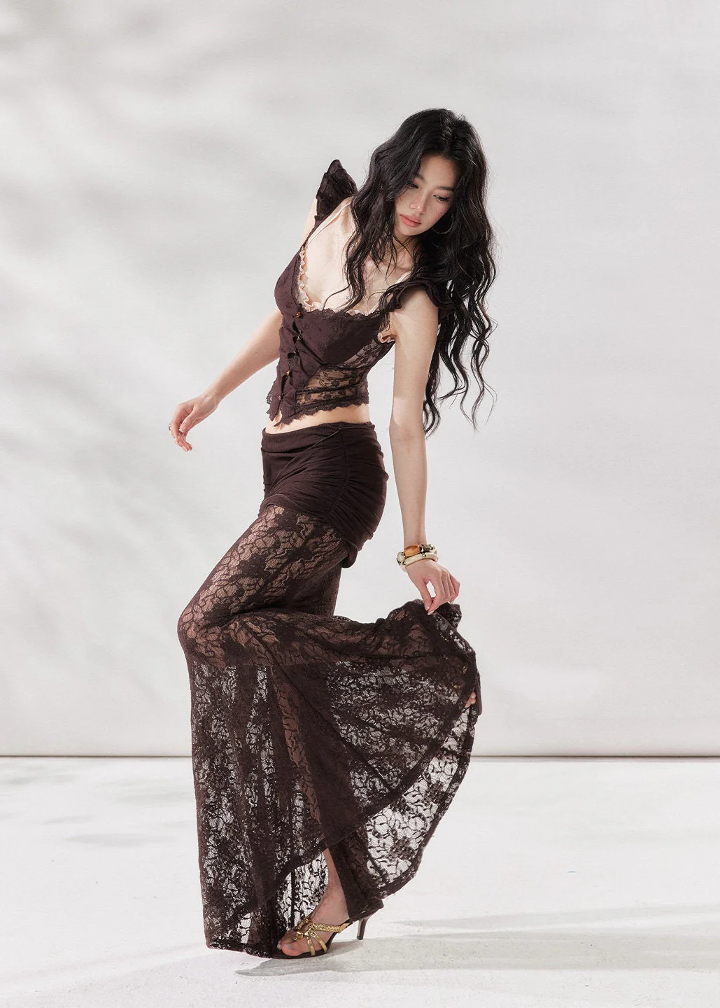 Coco Muse Lace Three-Piece Set - Image 9