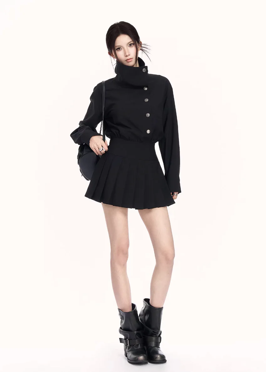 College Authority Pleated Dress - Image 14