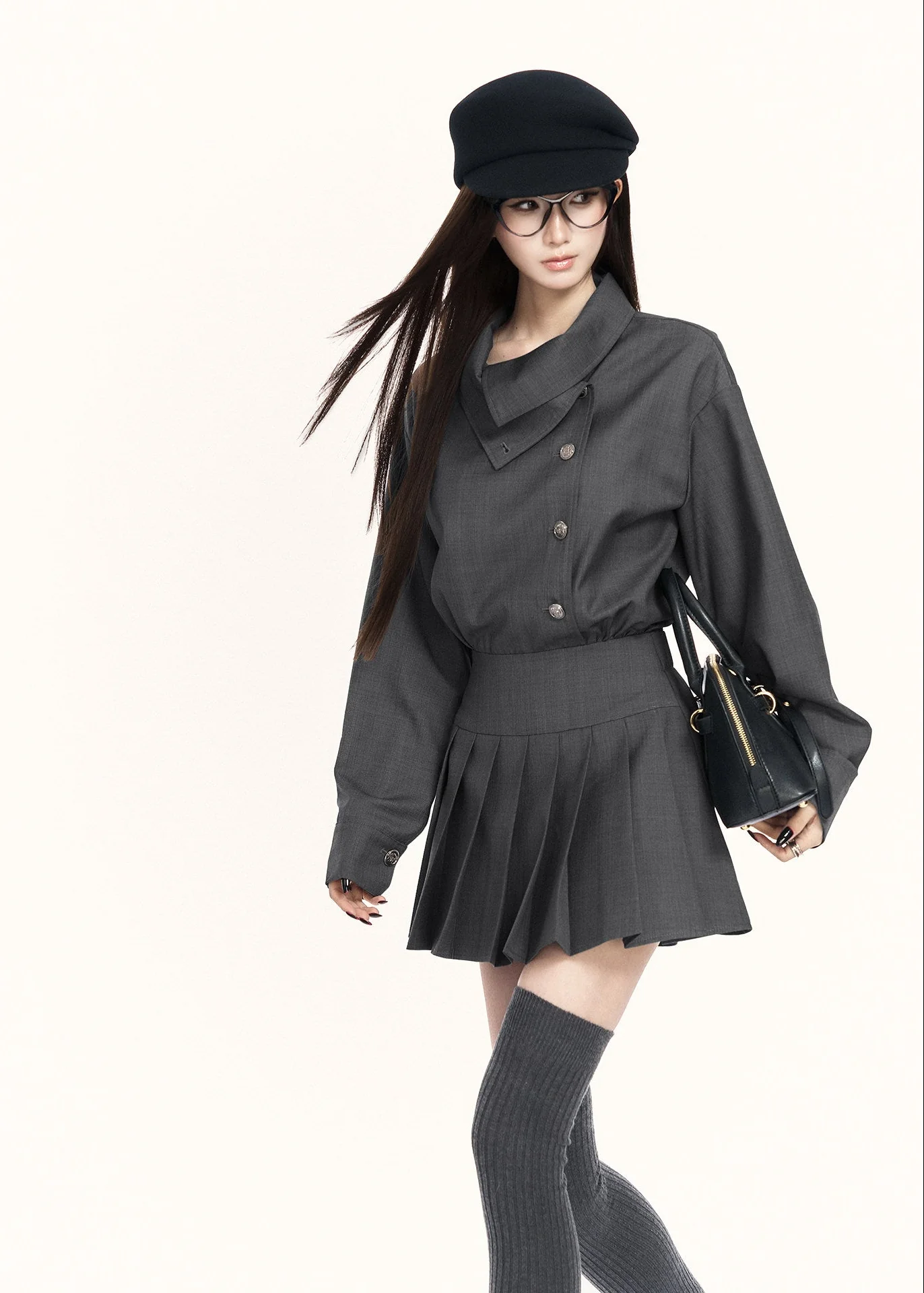 College Authority Pleated Dress - Image 3