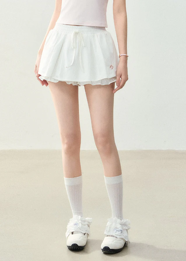 College Style Spliced Fake Two-Piece Tee - Image 5