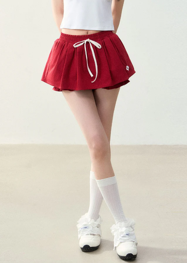 College Style Spliced Fake Two-Piece Tee - Image 6