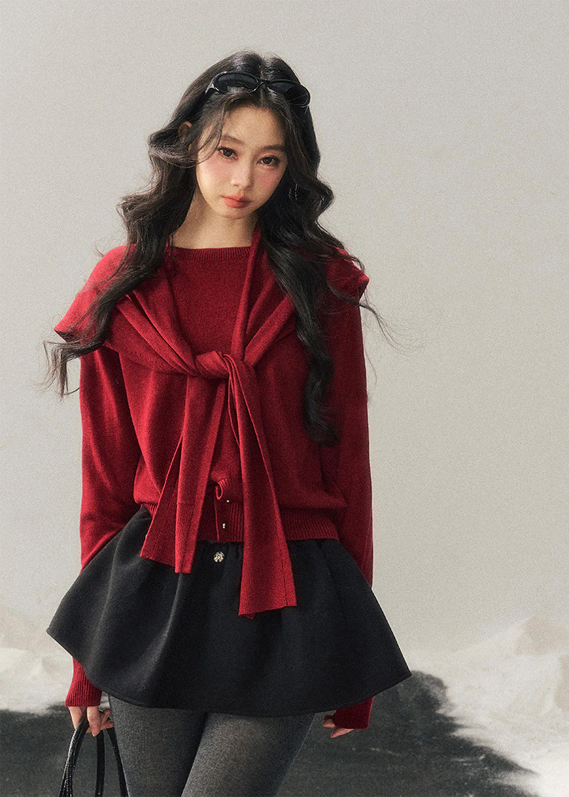 Collegiate Wrap Knit Set - Image 3
