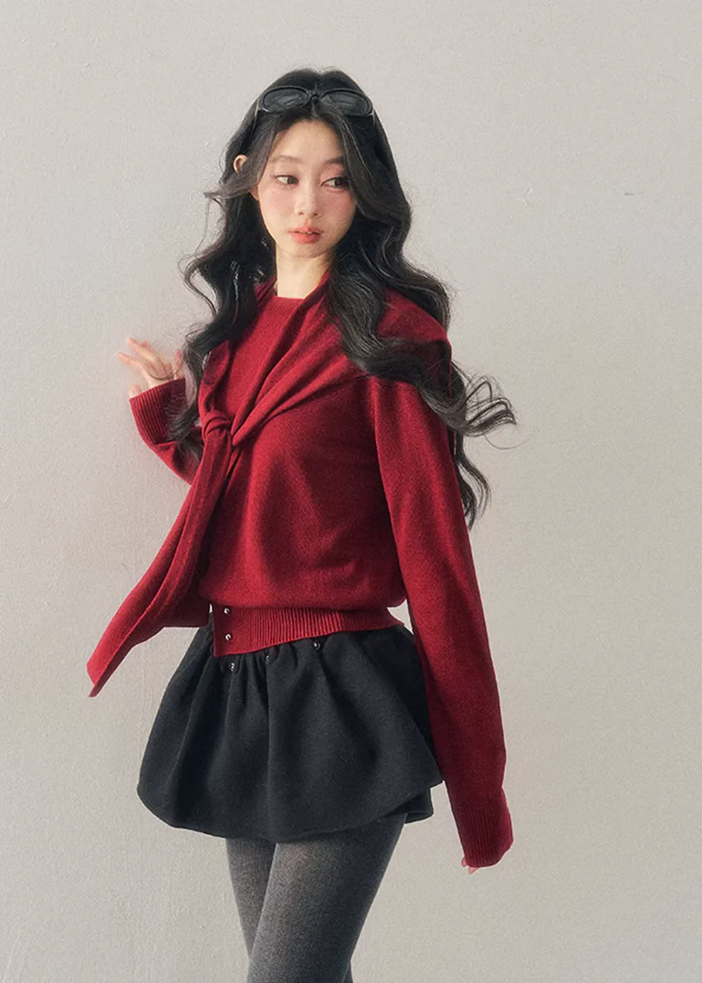 Collegiate Wrap Knit Set - Image 7