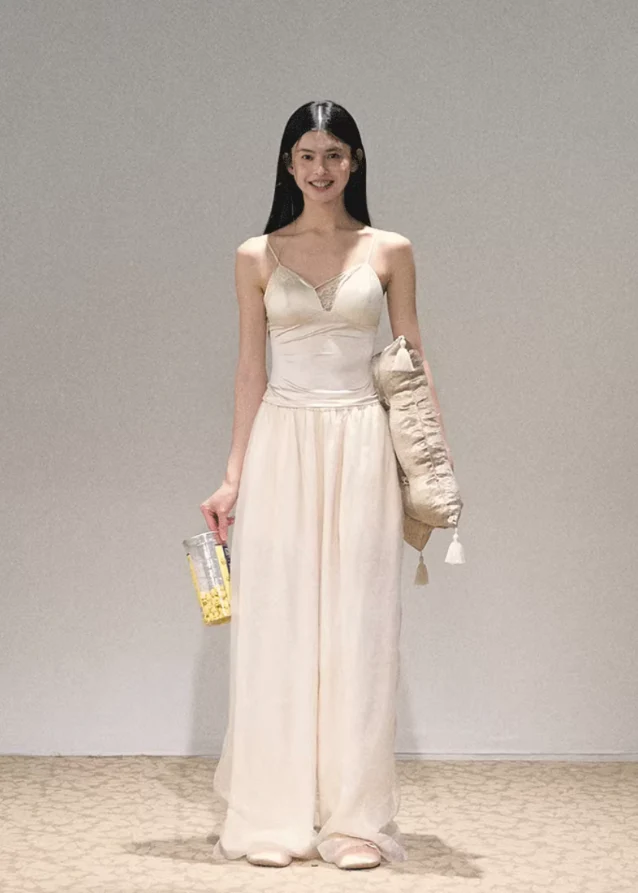Morning Glow Satin Camisole - Image 4