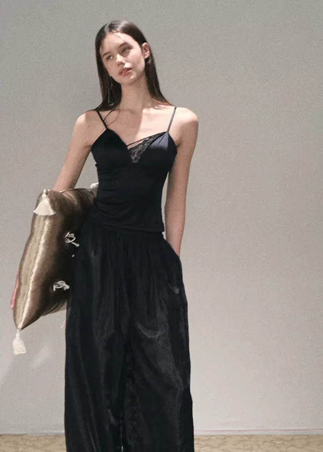 Morning Glow Satin Camisole - Image 9