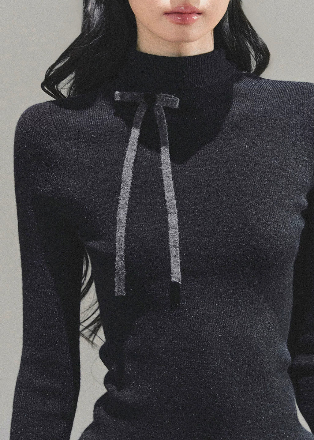 Cozy Sheen Slim Knit Semi Turtle - Image 7