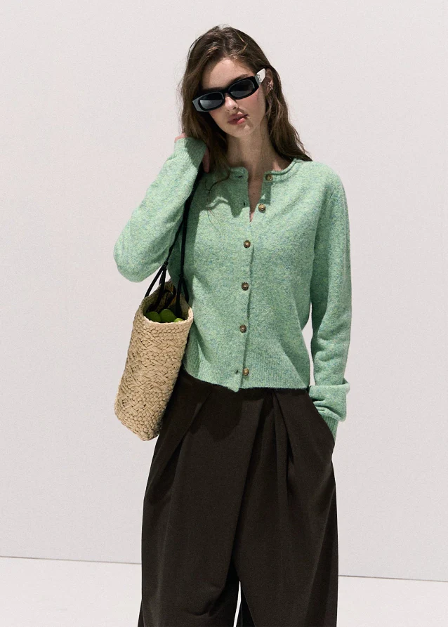 Crew-Neck Wool Sweater