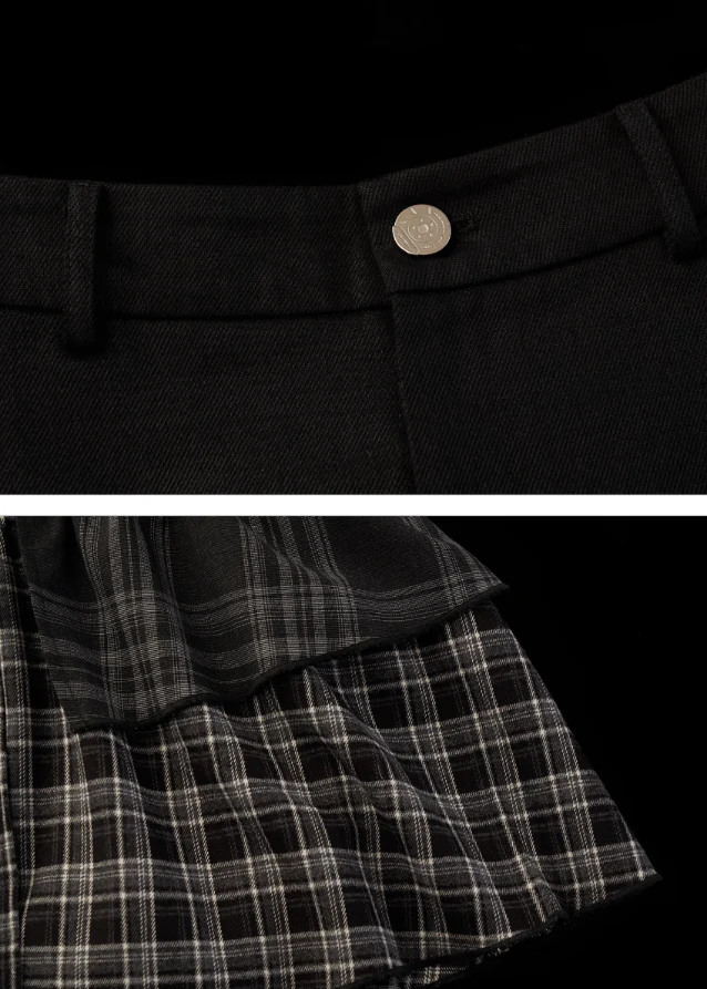 Denim x Plaid Maxi - Image 7