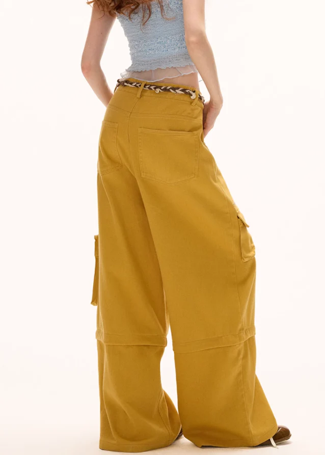 Detachable two way loose casual pants - Image 3