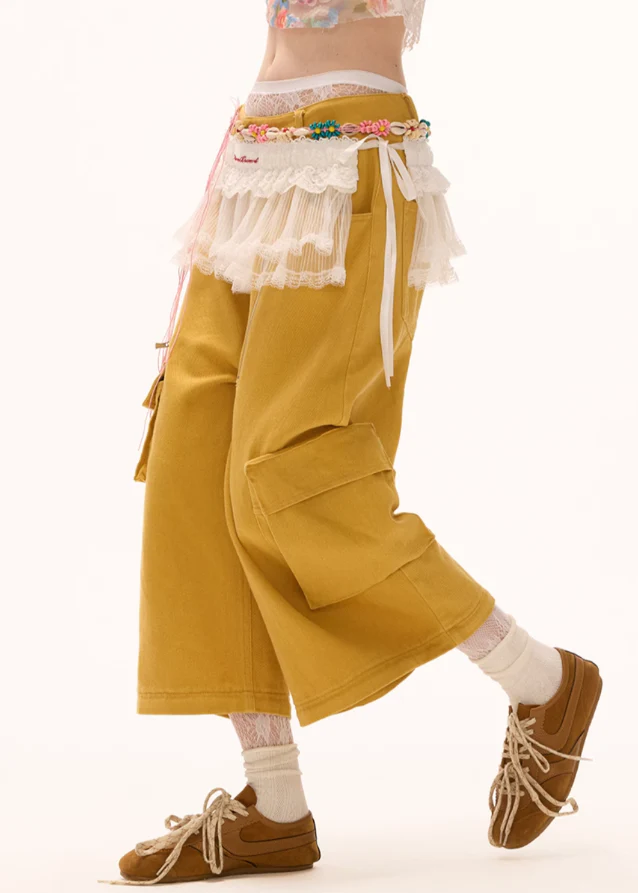 Detachable two way loose casual pants - Image 8