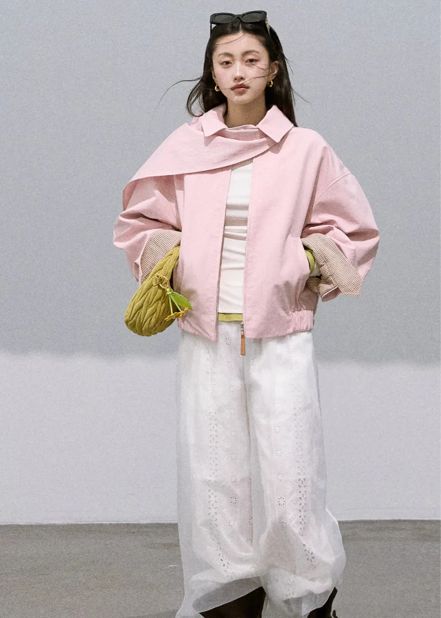 Double-Layer Cotton Trousers - Image 2