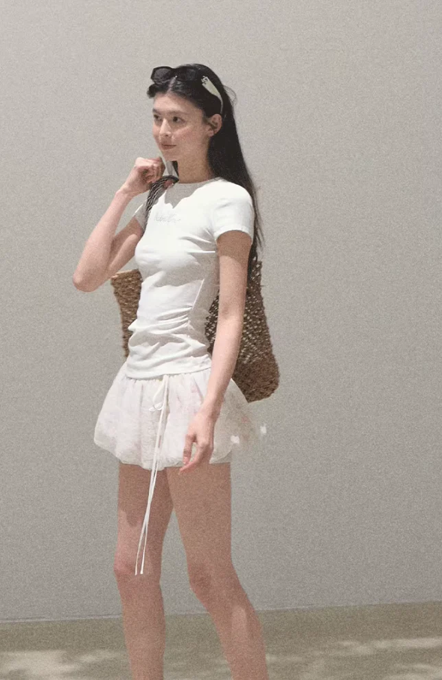 Double-Layer Flower Skort - Image 10
