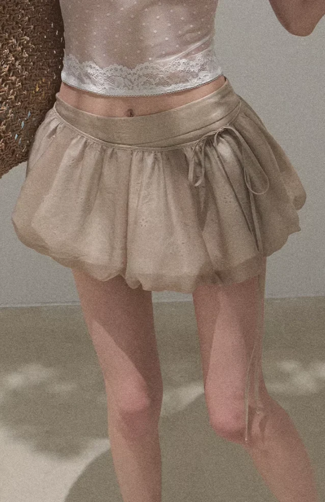 Double-Layer Flower Skort - Image 3