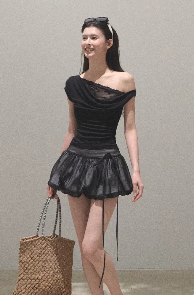 Double-Layer Flower Skort - Image 6