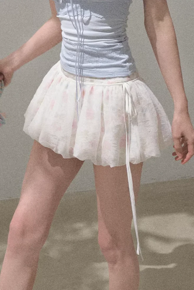 Double-Layer Flower Skort - Image 9