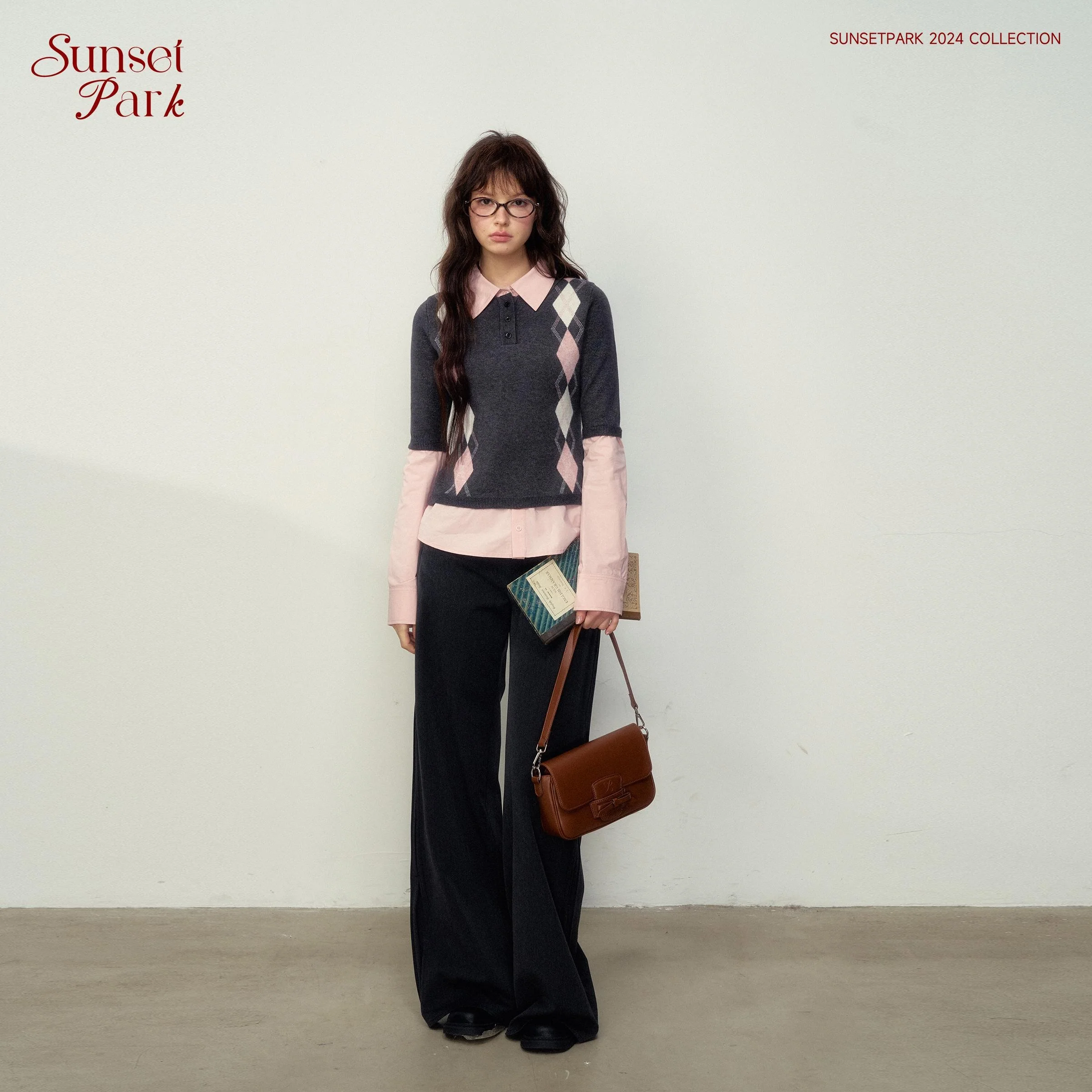 Early Spring Campus Lovers Knitted Sweater Bottoming Shirt - Image 3