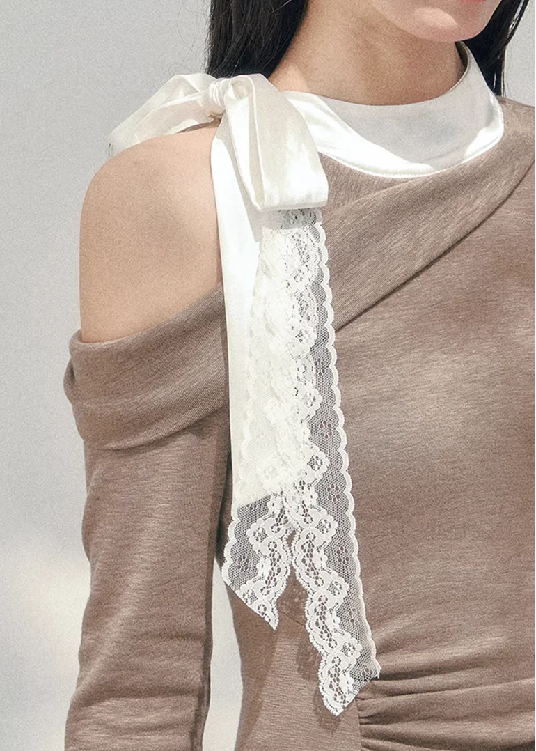 Entangled Lace Off-Shoulder Dress - Image 14