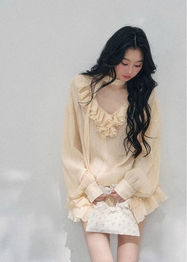 Evening Breeze Cake Mini Dress - Image 3