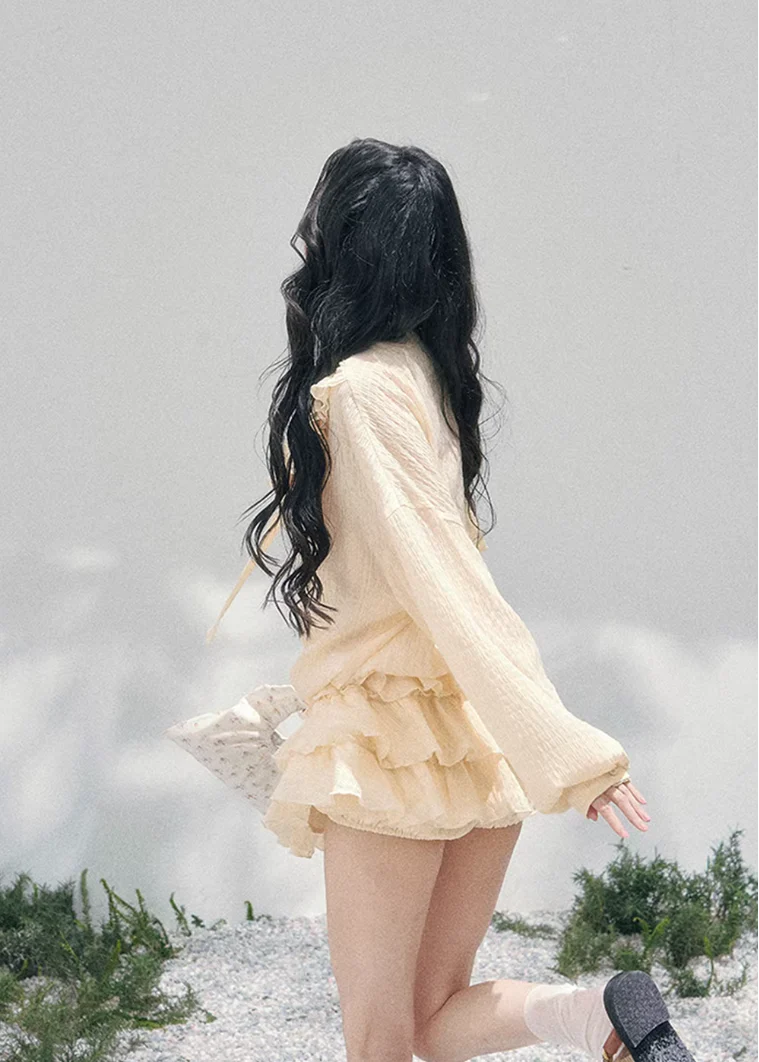 Evening Breeze Cake Mini Dress - Image 9