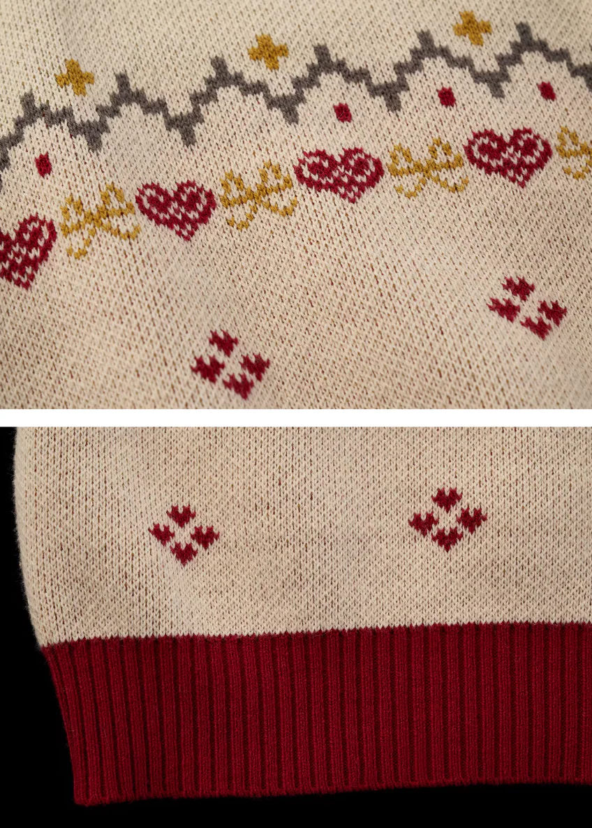 Fair Isle Halter Knit Vest - Image 17