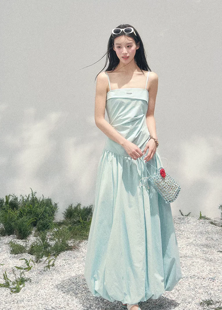Floraison Seaside Slip Dress - Image 14