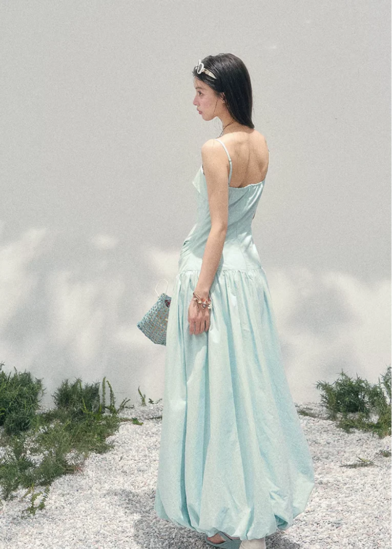 Floraison Seaside Slip Dress - Image 17