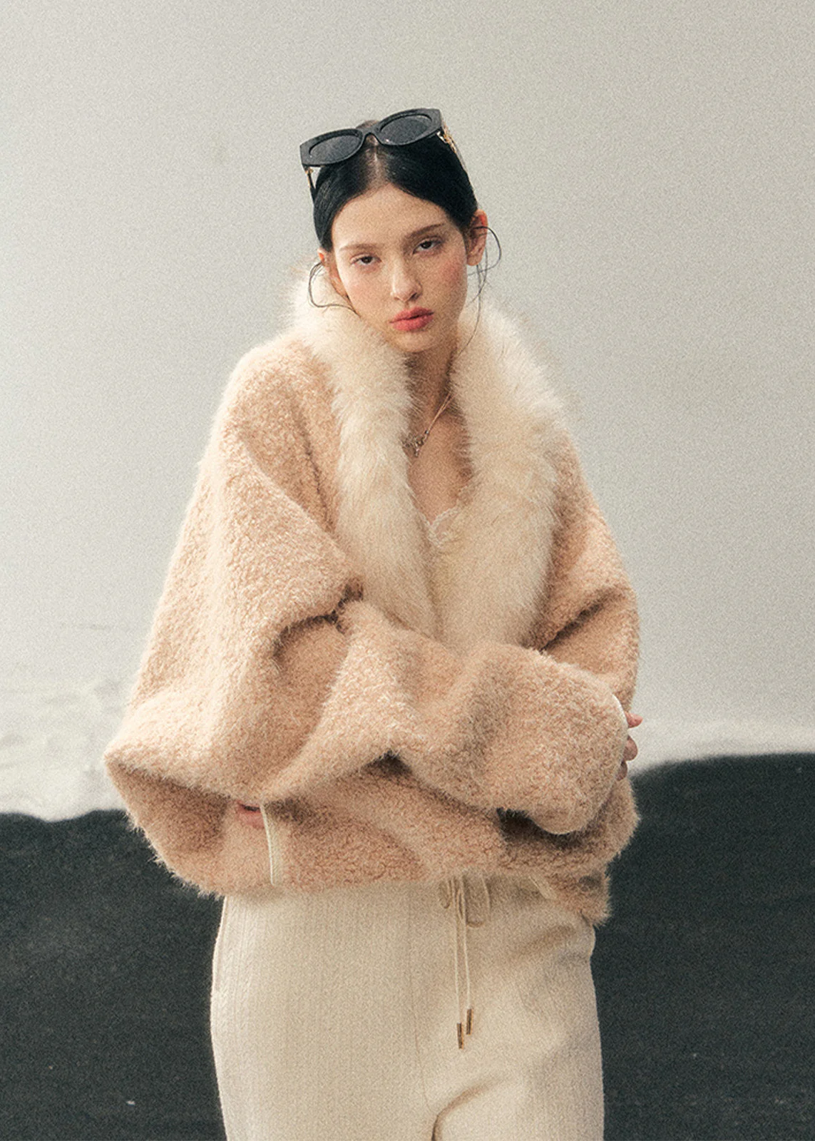Fluffy Sigh Plush Coat