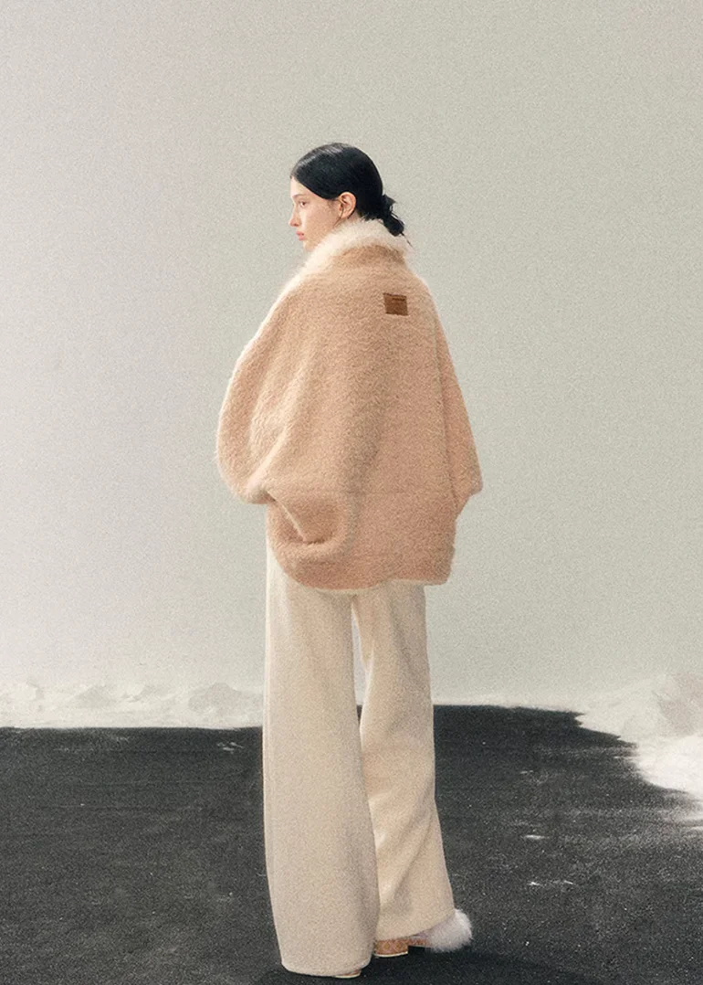Fluffy Sigh Plush Coat - Image 12