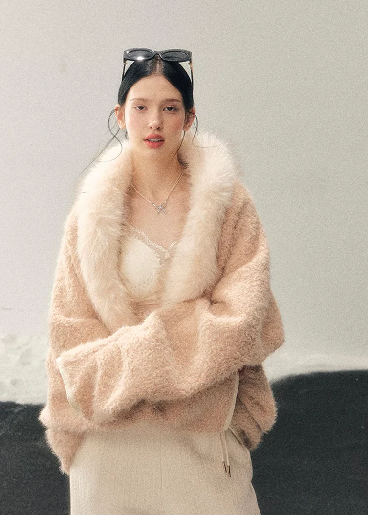 Fluffy Sigh Plush Coat - Image 3