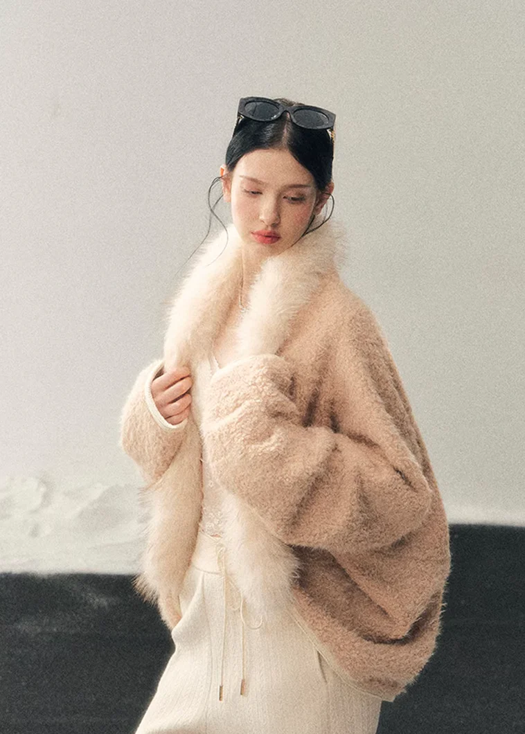 Fluffy Sigh Plush Coat - Image 7