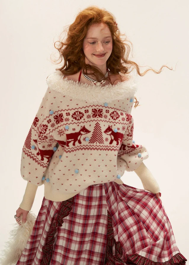 Fox Fair Isle Knit - Image 2