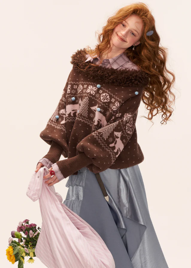 Fox Fair Isle Knit - Image 5
