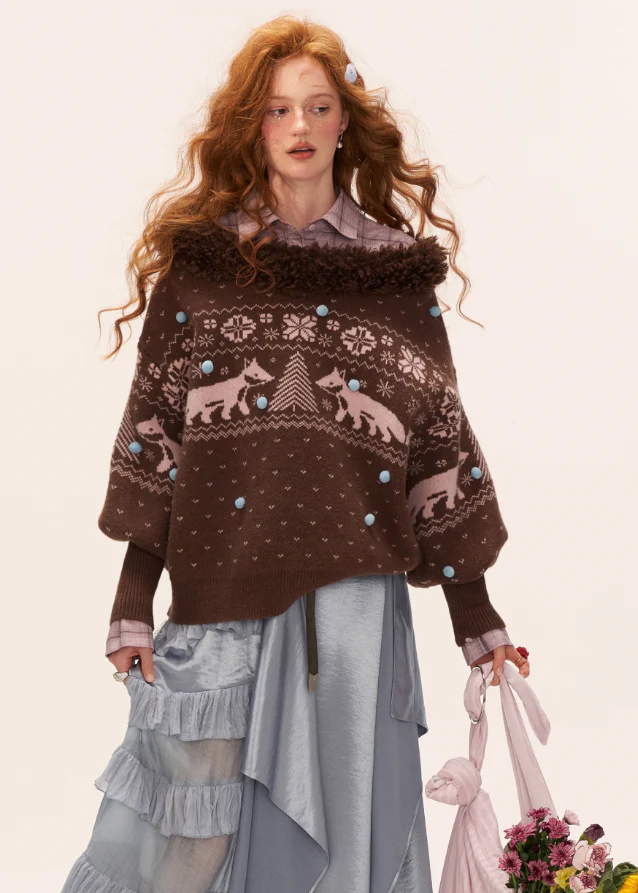 Fox Fair Isle Knit - Image 6