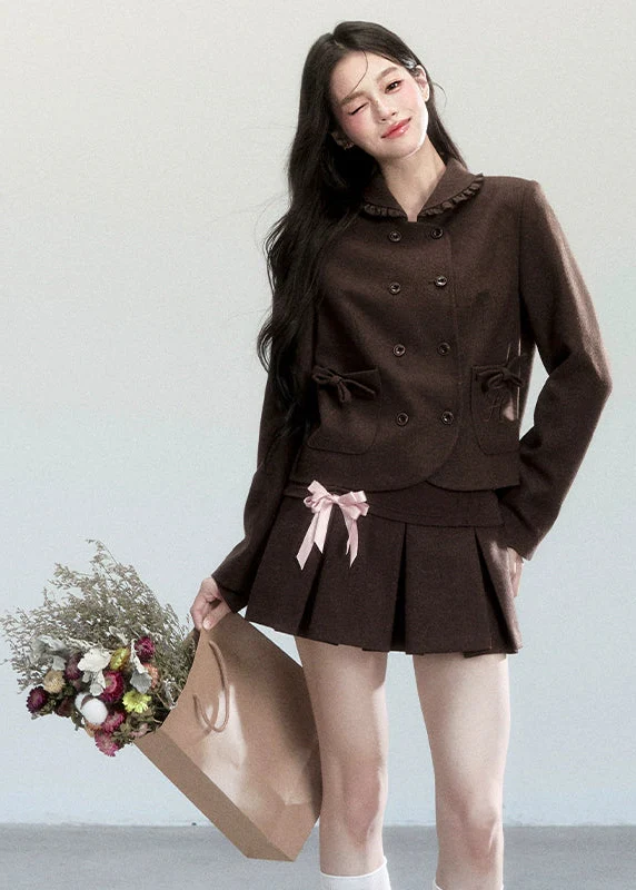 Mocha Logic Skirt Set - Image 3