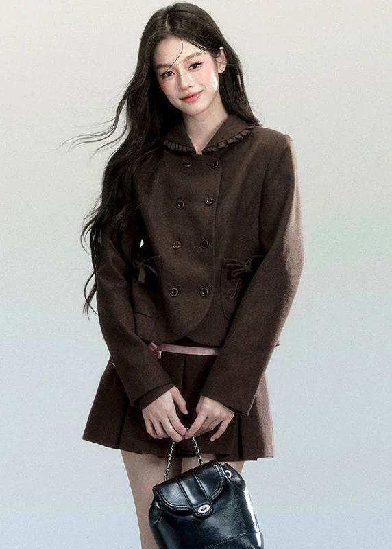 Mocha Logic Skirt Set - Image 5