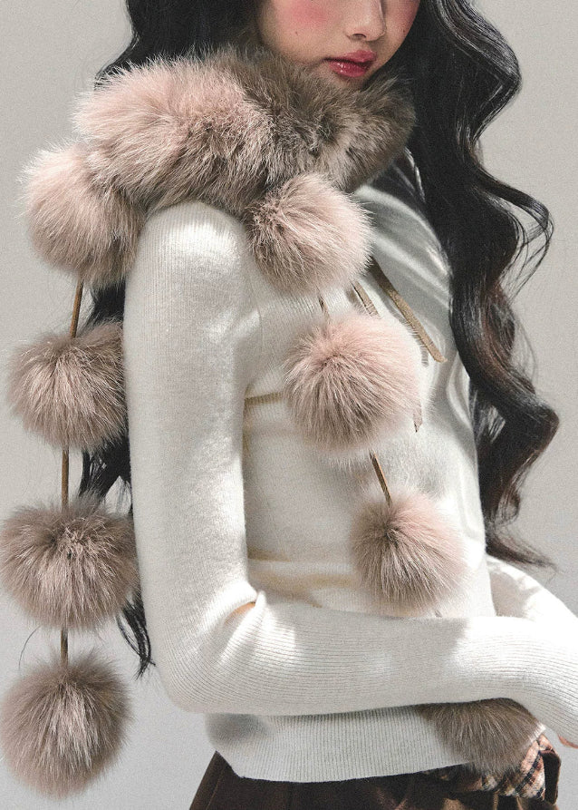 French Mademoiselle Fur Scarf - Image 5