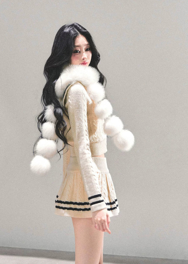 French Mademoiselle Fur Scarf - Image 6