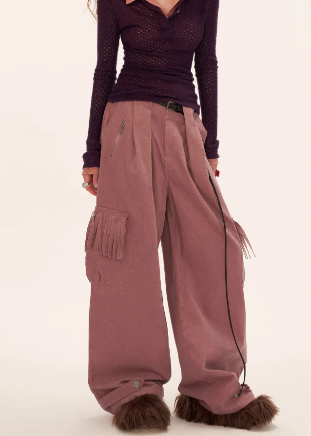 Fringed Cord Pants - Image 10