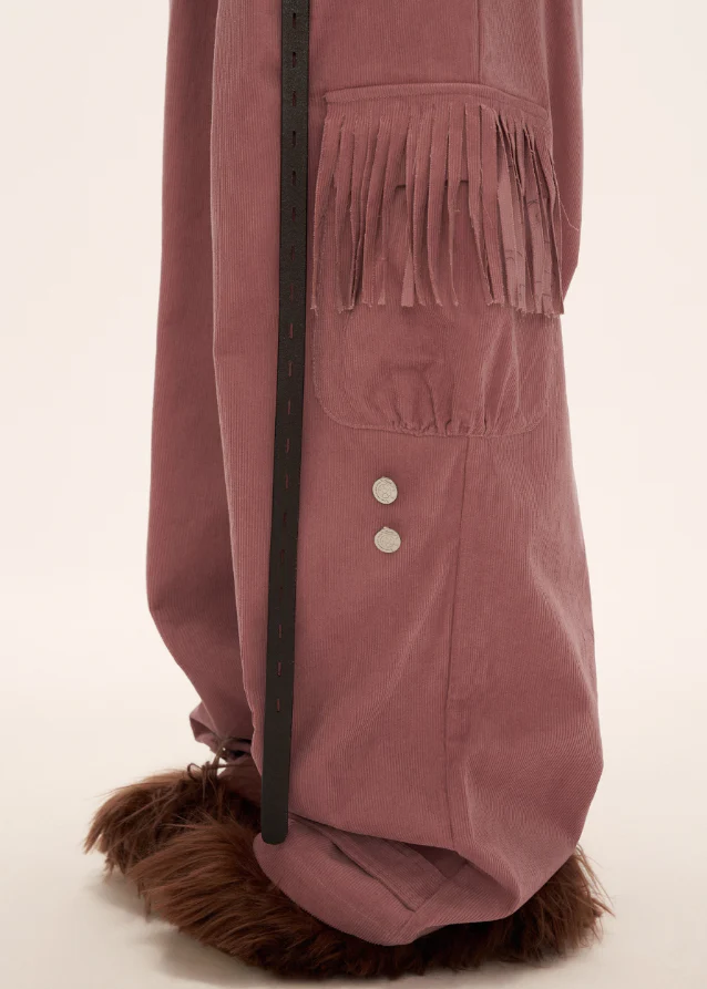 Fringed Cord Pants - Image 11