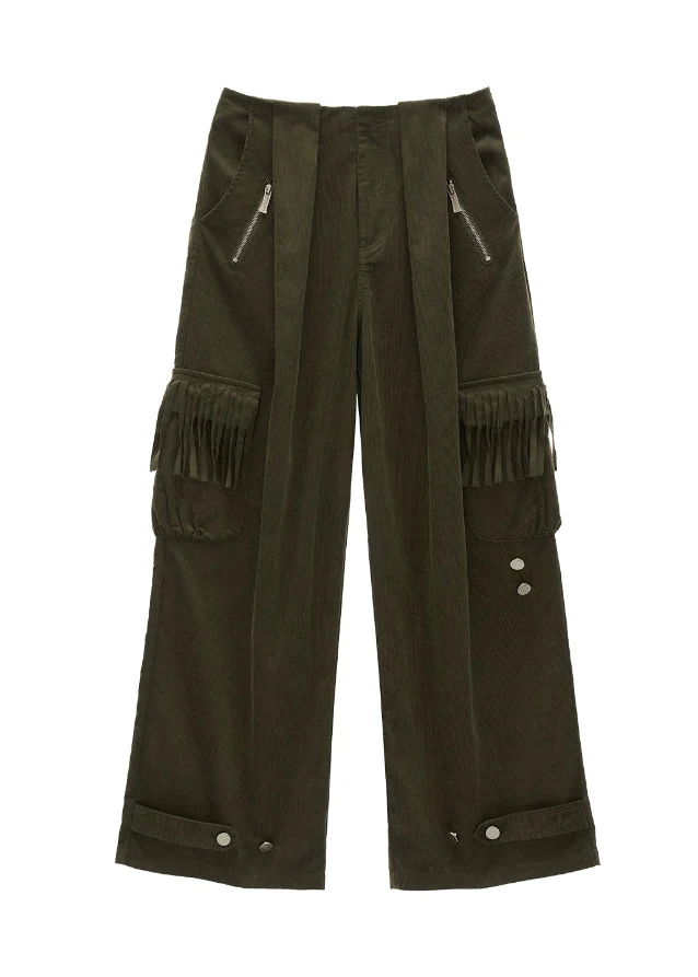 Fringed Cord Pants - Image 13