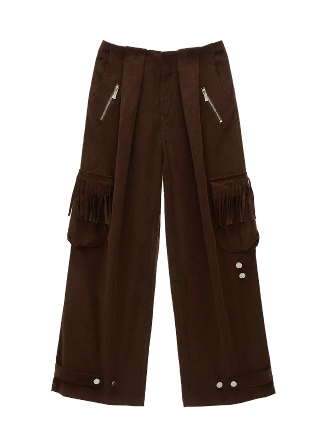 Fringed Cord Pants - Image 15