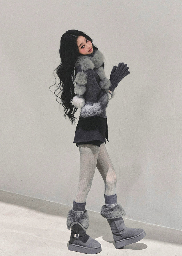 Frost Whisper Mohair Knit - Image 10