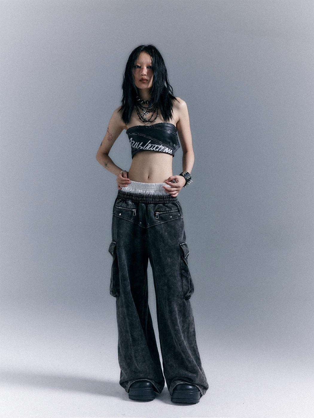 Double waist sweatpants - Image 12