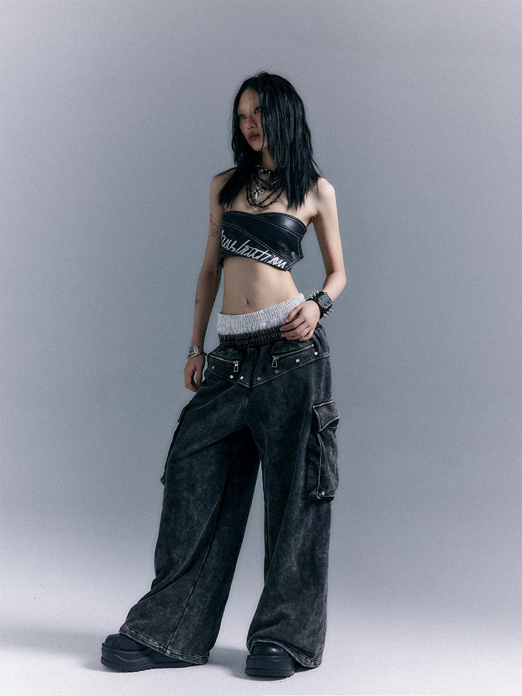 Double waist sweatpants - Image 13
