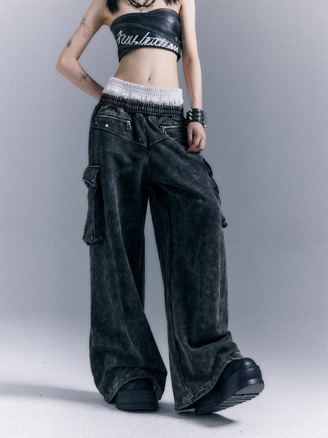 Double waist sweatpants - Image 6